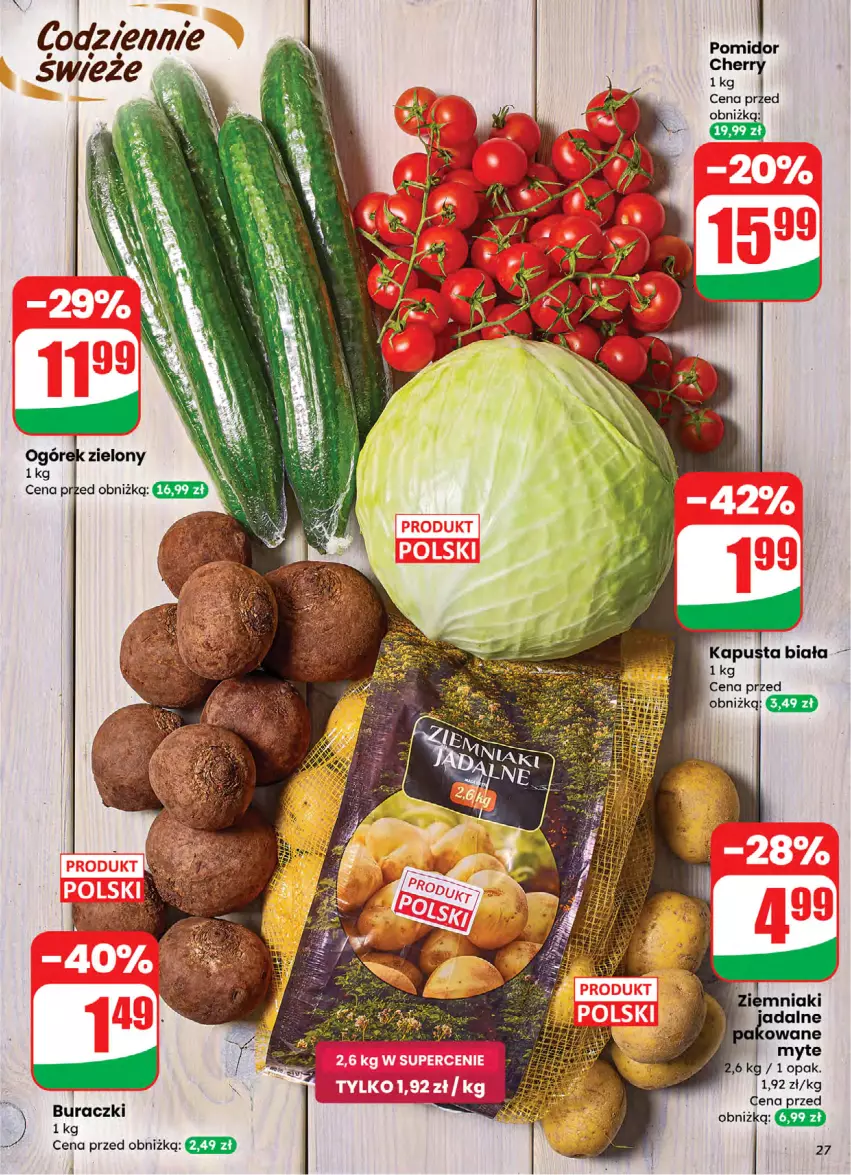 Gazetka promocyjna Dino - Gazetka 05 / 2026 - ważna 28.01 do 03.02.2026 - strona 27 - produkty: Buraczki