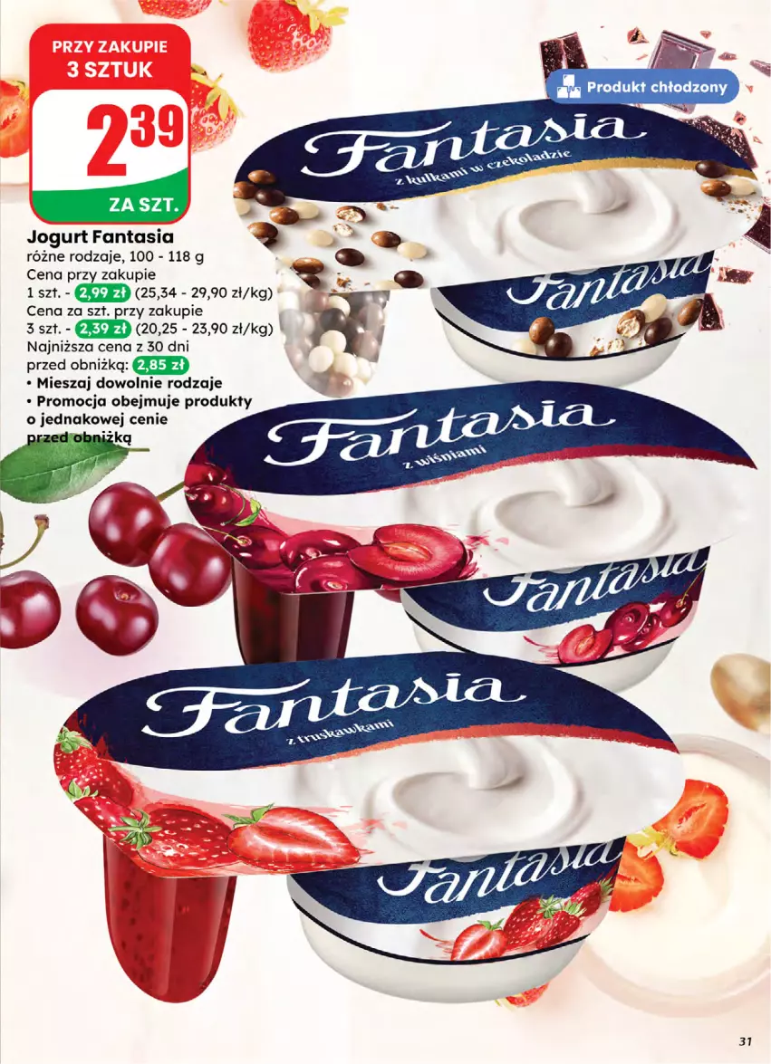 Gazetka promocyjna Dino - Gazetka 05 / 2026 - ważna 28.01 do 03.02.2026 - strona 31 - produkty: Fa, Fanta, Jogurt