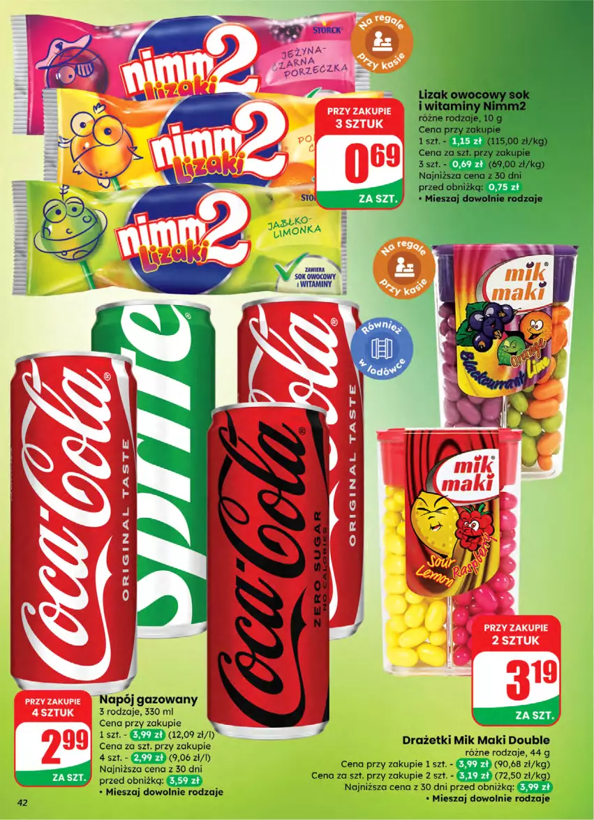 Gazetka promocyjna Dino - Gazetka 05 / 2026 - ważna 28.01 do 03.02.2026 - strona 42 - produkty: Napój, Napój gazowany