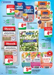 Gazetka promocyjna Dino - Gazetka 05 / 2026 - Gazetka - ważna od 03.02 do 03.02.2026 - strona 36 - produkty: Kurczak, Sałatka, Sos, Szynka wieprzowa, Parówki, Dega, Sałat, Szynka, Tarczyński, Pstrąg, Gala, Olewnik