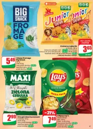 Gazetka promocyjna Dino - Gazetka 05 / 2026 - Gazetka - ważna od 03.02 do 03.02.2026 - strona 41 - produkty: Lajkonik, Chipsy, Chrupki, Krakersy, LG