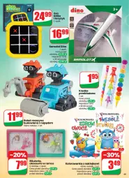 Gazetka promocyjna Dino - Gazetka 05 / 2026 - Gazetka - ważna od 03.02 do 03.02.2026 - strona 49 - produkty: JBL, Gra, Amol, Kolorowanka, Klej, LANA, Kredka, Robot, Szyna, Samolot