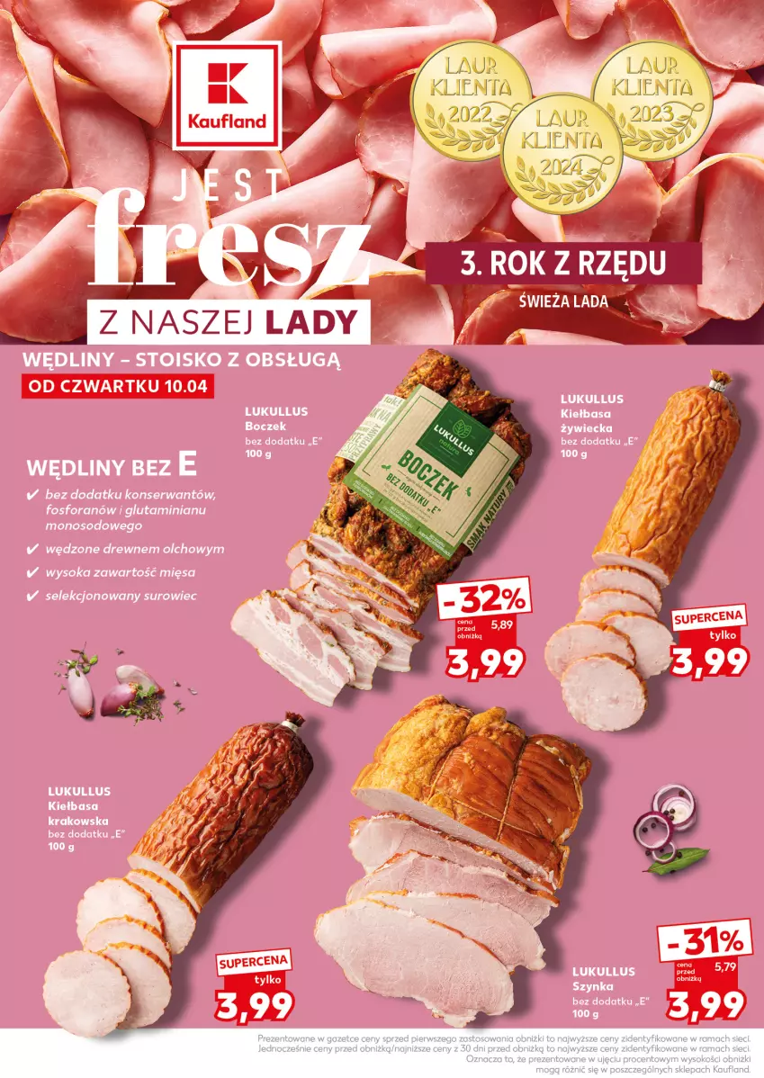 Gazetka promocyjna Kaufland - Mocny Start - ważna 14.04 do 15.04.2025 - strona 18 - produkty: Laur, Rama, Sok