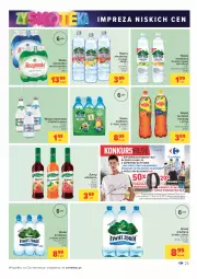 Gazetka promocyjna Carrefour - Gazetka Carrefour Zyskoteka - Gazetka - ważna od 17.10 do 17.10.2021 - strona 23 - produkty: Mus, LANA, Lipton, Muszynianka, Syrop, Woda mineralna, Staropolanka, Woda, Napój, Herbapol