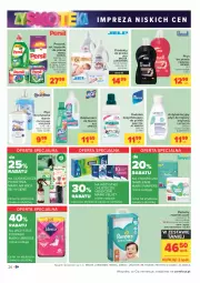 Gazetka promocyjna Carrefour - Gazetka Carrefour Zyskoteka - Gazetka - ważna od 17.10 do 17.10.2021 - strona 26 - produkty: Płyn do prania, BIC, Coccolino, Pampers, Lactacyd, Pieluchy, Air Wick, Persil, Velvet, Odplamiacz, Płyn do płukania, Chusteczki, Podpaski, Płyn do higieny intymnej, Perwoll, Sanytol, Kapsułki do prania
