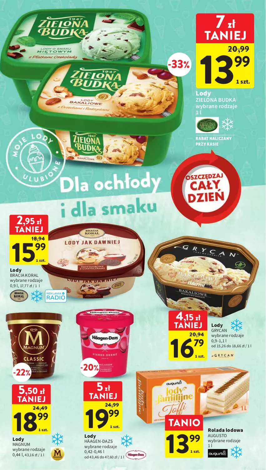 Gazetka promocyjna Intermarche - Gazetka Intermarche - ważna 25.05 do 31.05.2023 - strona 28 - produkty: Gry, Lody, Rolada, Zielona Budka