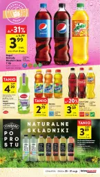 Gazetka promocyjna Intermarche - Gazetka Intermarche - Gazetka - ważna od 31.05 do 31.05.2023 - strona 35 - produkty: Lemoniada, Mirinda, Coca-Cola, Pepsi, Fortuna, Tymbark, Fanta, Napój niegazowany, Sprite, Napój, Nestea, Fa