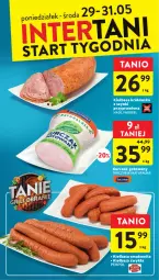 Gazetka promocyjna Intermarche - Gazetka Intermarche - Gazetka - ważna od 31.05 do 31.05.2023 - strona 38 - produkty: Kurczak, Smakowita, Kurczak gotowany, Pekpol, Madej Wróbel, Tarczyński, Kiełbasa