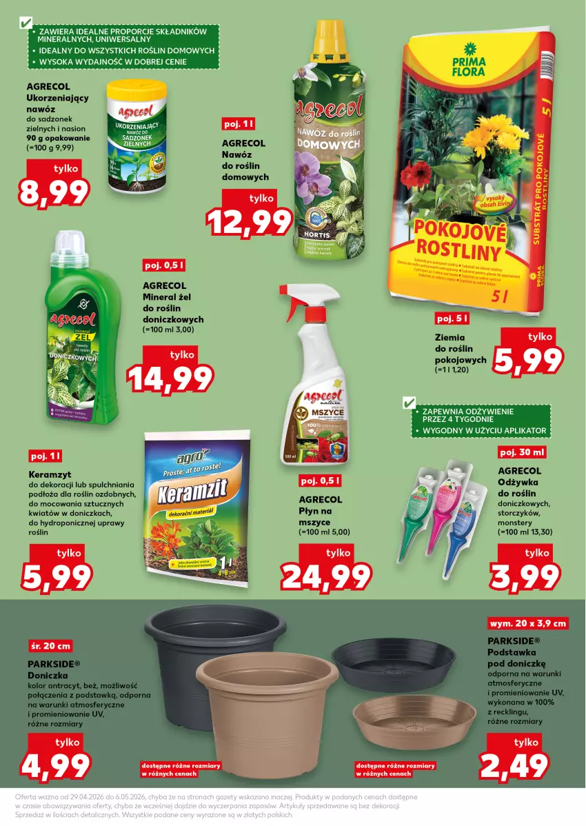 Gazetka promocyjna Kaufland - Kaufland - ważna 29.04 do 06.05.2026 - strona 9 - produkty: Keramzyt, Nawóz, Odżywka, Por, Sok, Storczyk