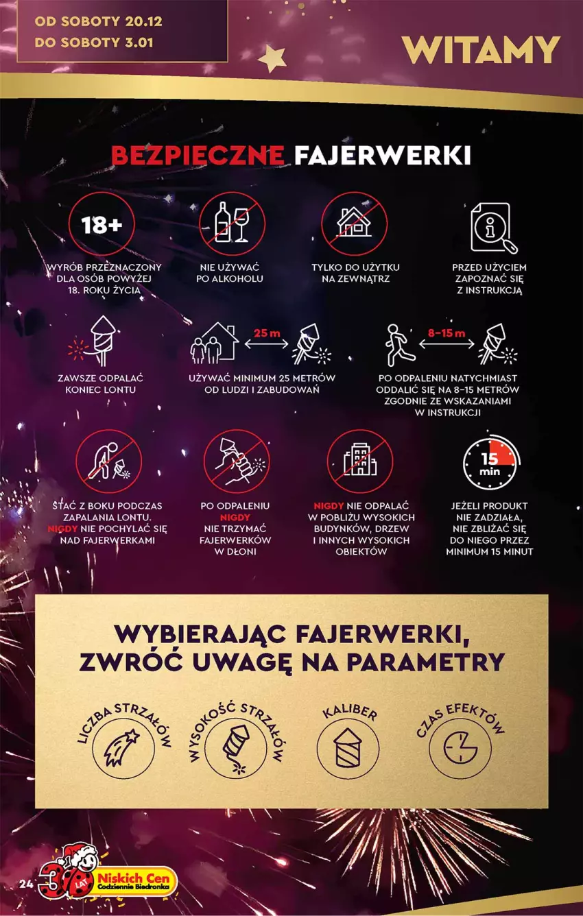 Gazetka promocyjna Biedronka - Okazje Tygodnia - ważna 13.12 do 27.12.2025 - strona 24 - produkty: Fa, Sok