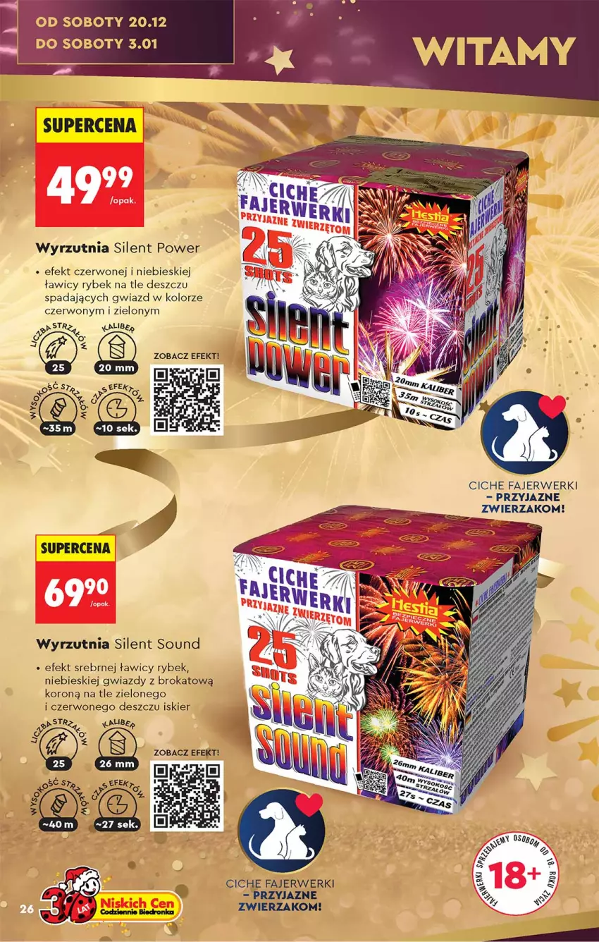 Gazetka promocyjna Biedronka - Okazje Tygodnia - ważna 13.12 do 27.12.2025 - strona 26 - produkty: Fa, Wyrzutnia