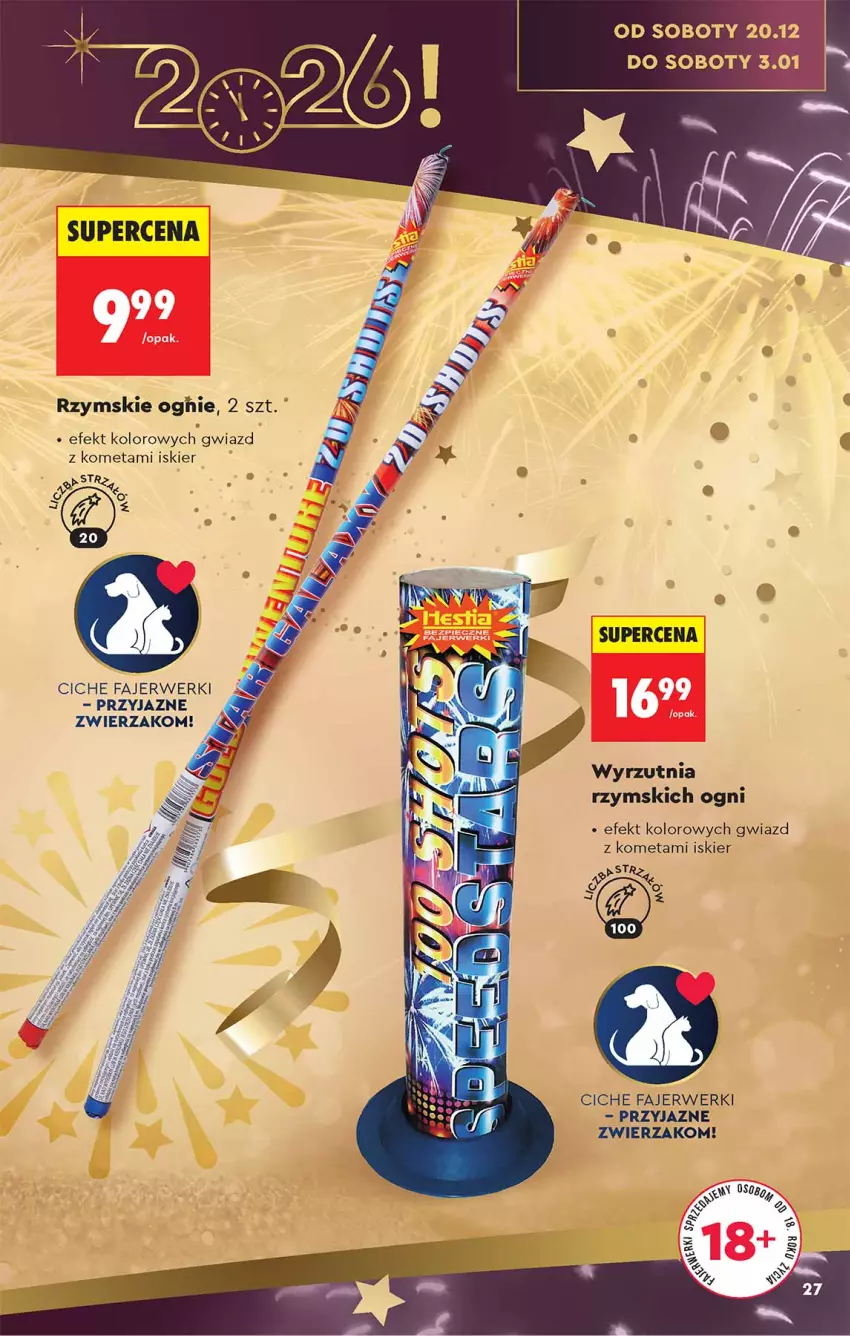 Gazetka promocyjna Biedronka - Okazje Tygodnia - ważna 13.12 do 27.12.2025 - strona 27 - produkty: Fa, Wyrzutnia