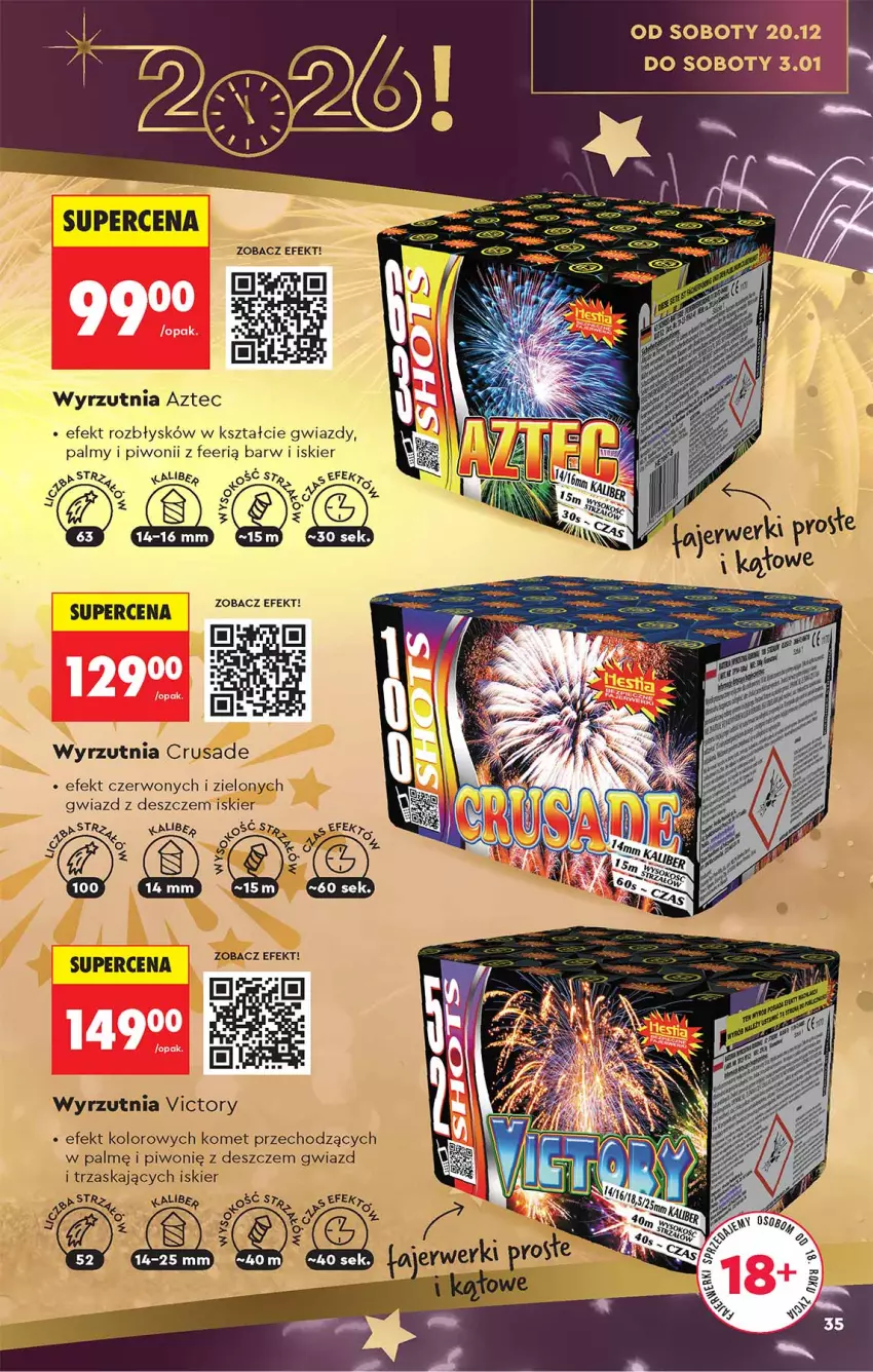 Gazetka promocyjna Biedronka - Okazje Tygodnia - ważna 13.12 do 27.12.2025 - strona 35 - produkty: Piwo, Wyrzutnia