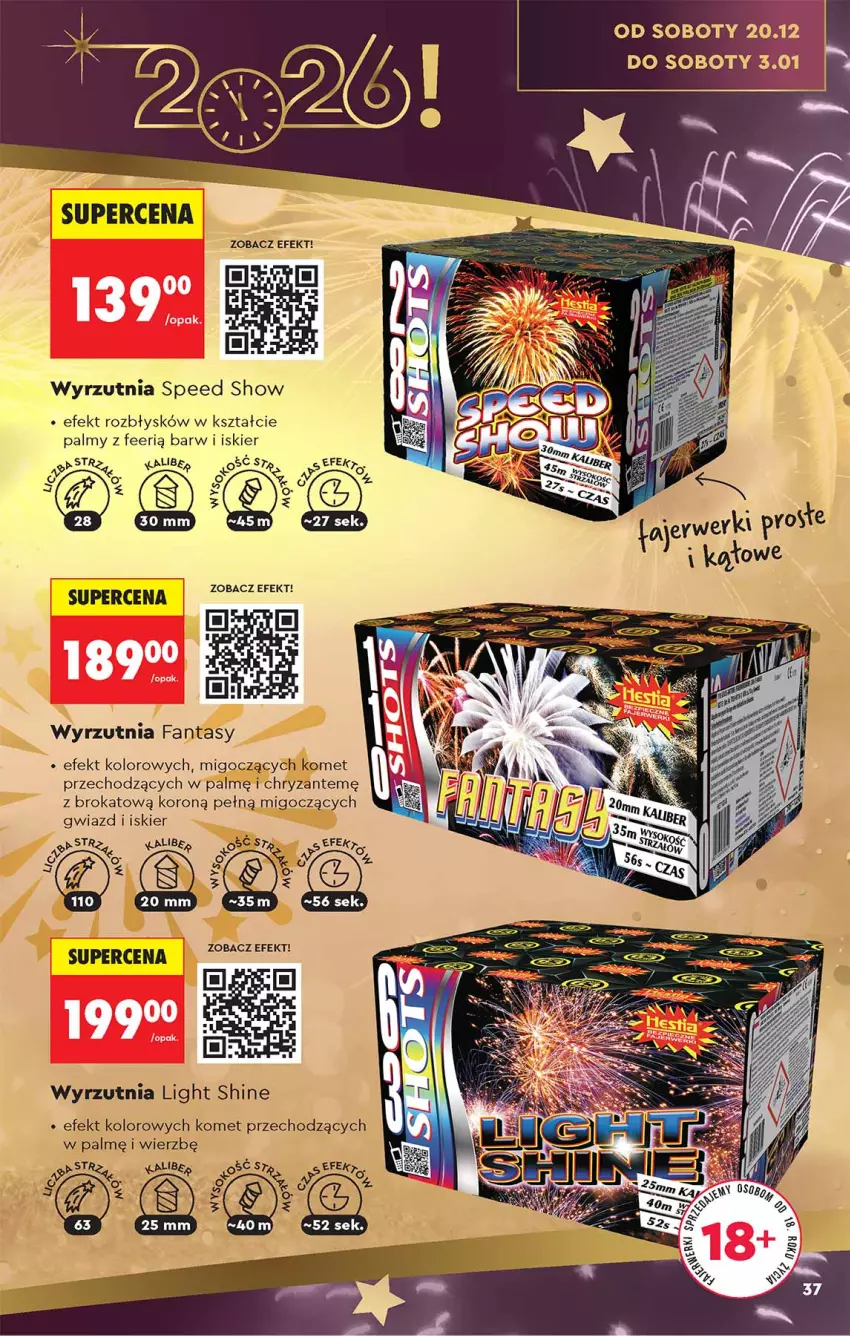 Gazetka promocyjna Biedronka - Okazje Tygodnia - ważna 13.12 do 27.12.2025 - strona 37 - produkty: Fa, Fanta, Wyrzutnia