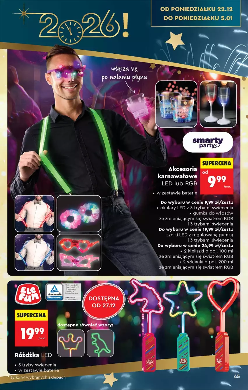 Gazetka promocyjna Biedronka - Okazje Tygodnia - ważna 13.12 do 27.12.2025 - strona 45 - produkty: Fa, Lanki, Ryba