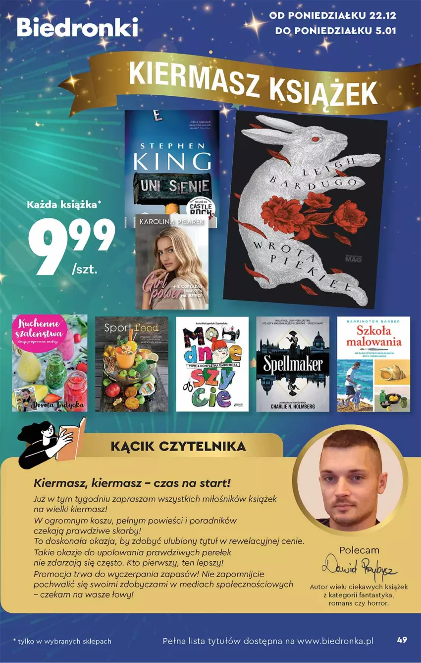 Gazetka promocyjna Biedronka - Okazje Tygodnia - ważna 13.12 do 27.12.2025 - strona 49 - produkty: Fa, Fanta, Kosz, Por