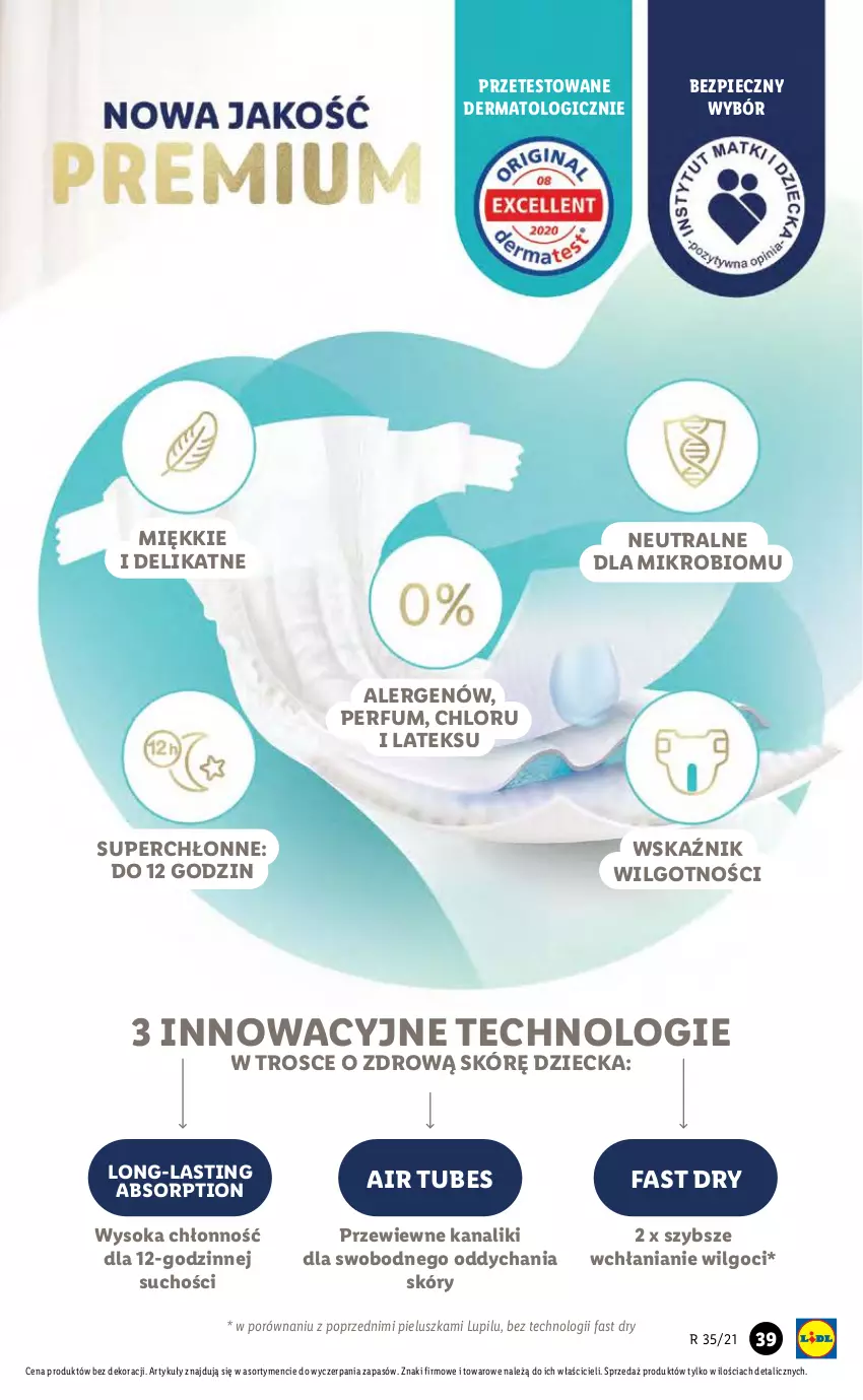 Gazetka promocyjna Lidl - GAZETKA - ważna 02.09 do 05.09.2021 - strona 39 - produkty: Fa, LG, Perfum, Piec, Por, Sok
