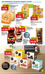 Gazetka promocyjna Lidl - GAZETKA - Gazetka - ważna od 05.09 do 05.09.2021 - strona 33 - produkty: Torebka, Nescafé, Kawa rozpuszczalna, Kawa, Lipton, Miód, Syrop, Dolce Gusto