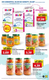 Gazetka promocyjna Lidl - GAZETKA - Gazetka - ważna od 05.09 do 05.09.2021 - strona 41 - produkty: HiPP, BoboVita, Danie dla dzieci, Dzieci, Mleko