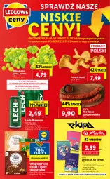 Gazetka promocyjna Lidl - GAZETKA - Gazetka - ważna od 05.09 do 05.09.2021 - strona 50 - produkty: Piwa, Gra, Rama, Kiełbasa podwawelska, Wawel, Lody, PIKOK, Winogrona, Wino, Kiełbasa, Lech Premium