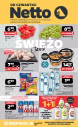 Gazetka promocyjna Netto - Od Czwartku - Gazetka - ważna od 01.08 do 01.08.2026 - strona 1 - produkty: Piwa, Piwo, Piec, Kurczak, Cebula, Nałęczowianka, Ser, Gra, Papryka słodka, Papryka, Chipsy, Tyskie, Tera, Lody, Crunchips, Fairy, Lorenz, Woda mineralna, Woda, Wino, Fa