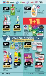 Gazetka promocyjna Netto - Od Czwartku - Gazetka - ważna od 01.08 do 01.08.2026 - strona 14 - produkty: Płyn do prania, Ludwik, Domestos, Gra, Ajax, Zawieszka do wc, Whiskas, Karma mokra dla kotów, Vizir, Płyn do wc, Wołowina, Płyn do mycia, Sidolux, Ariel, Kapsułki do prania, Płyn do szyb, Lenor