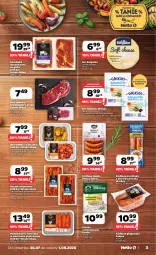 Gazetka promocyjna Netto - Od Czwartku - Gazetka - ważna od 01.08 do 01.08.2026 - strona 3 - produkty: Kurczak, Ser, Stek wołowy, Pekpol, Stek, Polędwiczki z kurczaka, Skrzydełka z kurczaka, Morliny, Boczek, Kiełbasa głogowska, Rostbef, Grill, Kiełbasa, Boczek wieprzowy, Kiełbasa śląska