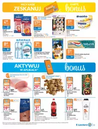 Gazetka promocyjna E Leclerc - Gazetka - ważna od 03.12 do 03.12.2022 - strona 3 - produkty: Orzechy włoskie, Tchibo, Ser, Pur, Mus, Danone, Aquafresh, Purina, Kawa mielona, Pasta do zębów, Kawa, Coca-Cola, Serek homogenizowany, Serek, Schab wieprzowy, Napój gazowany, Sushi, Szampon, Boczek, Danio, Woda mineralna, Felix, Woda, Napój, Przysmak dla kota