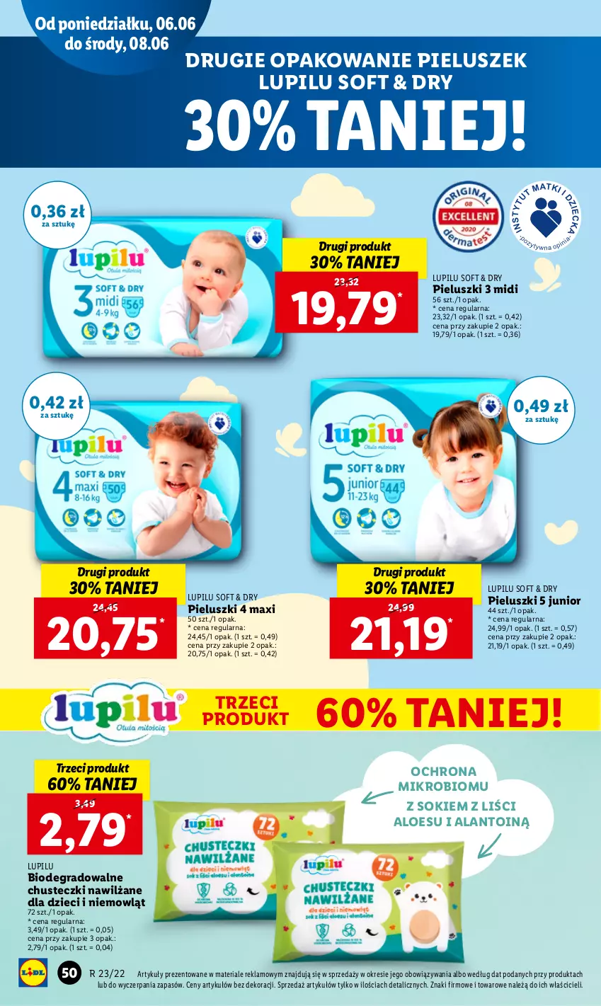 Gazetka promocyjna Lidl - GAZETKA - ważna 06.06 do 08.06.2022 - strona 50 - produkty: Chusteczki, Dzieci, Gra, Sok