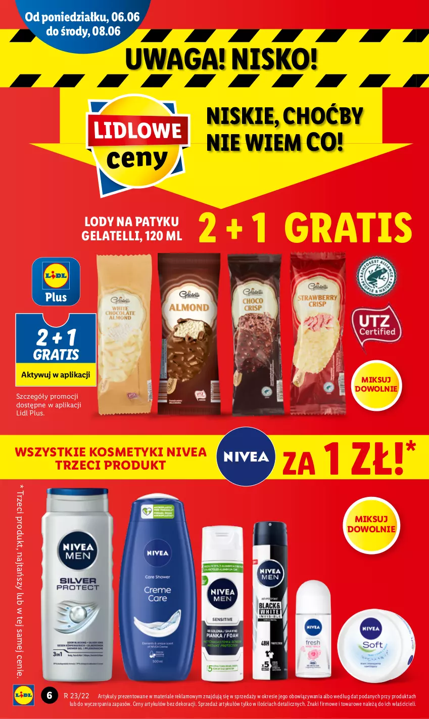 Gazetka promocyjna Lidl - GAZETKA - ważna 06.06 do 08.06.2022 - strona 6 - produkty: Gra, Lody, Nivea, Waga