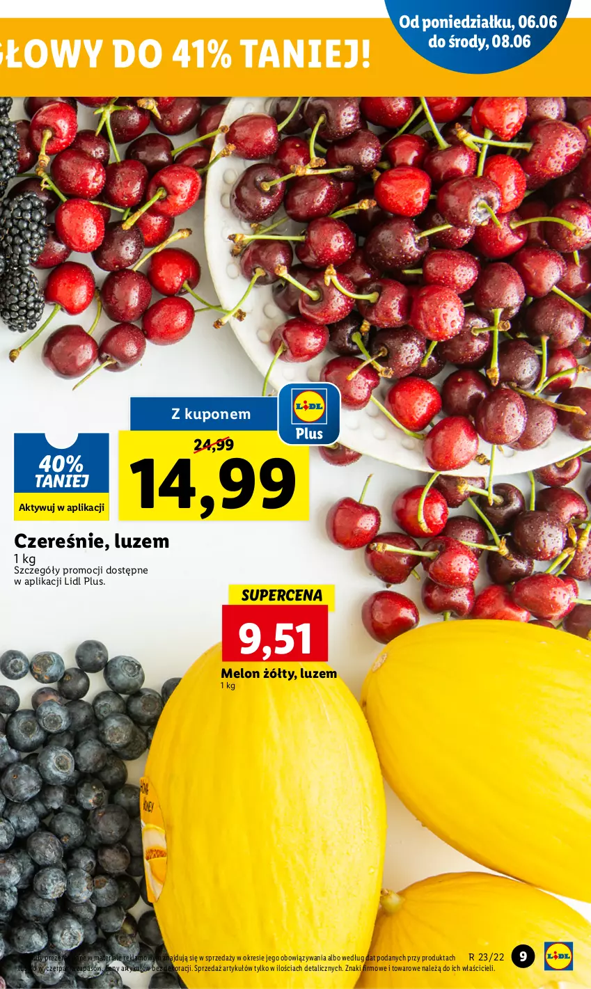 Gazetka promocyjna Lidl - GAZETKA - ważna 06.06 do 08.06.2022 - strona 9 - produkty: Melon