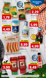 Gazetka promocyjna Lidl - GAZETKA - Gazetka - ważna od 08.06 do 08.06.2022 - strona 19 - produkty: Majonez, Ketchup, Dawtona, Sos, Por, Mus, Gin, Sezam, PIKOK, Kiełbasa głogowska, Kamis, Kiełbasa, Musztarda