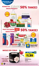 Gazetka promocyjna Lidl - GAZETKA - Gazetka - ważna od 08.06 do 08.06.2022 - strona 52 - produkty: Bielenda, Masło do ciała, Colgate, Masło, Olej, LG