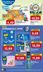 Gazetka promocyjna Lidl - GAZETKA - Gazetka - ważna od 08.06 do 08.06.2022 - strona 54 - produkty: Pur, Tablet, Worki na śmieci, Worki na śmiec, Fairy, Zmywarki, Wkładki, Tabletki do zmywarki, Fa