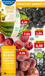 Gazetka promocyjna Lidl - GAZETKA - Gazetka - ważna od 08.06 do 08.06.2022 - strona 8 - produkty: Por, Borówka, Borówka amerykańska, Jeżyny, Brzoskwinie, Arbuz