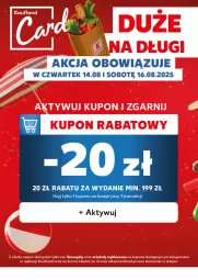 Gazetka promocyjna Kaufland - Kaufland - Gazetka - ważna od 20.08 do 20.08.2025 - strona 4 - produkty: Kosz, Tran