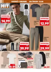Gazetka promocyjna Kaufland - Kaufland - Gazetka - ważna od 20.08 do 20.08.2025 - strona 6 - produkty: Klapki, Podkoszulek, Ser, Kosz, T-shirt, Dres, Spodnie, Sukienka, Spodnie dresowe, Bokserki