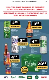 Gazetka promocyjna Netto - Artykuły spożywcze - Gazetka - ważna od 12.07 do 12.07.2023 - strona 13 - produkty: Piwa, Piwo, Gra, Perła, Carlsberg, Captain Jack, Mięta