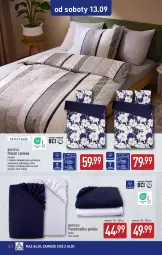 Gazetka promocyjna Aldi - Artykuły przemysłowe i tekstylia - Gazetka - ważna od 13.09 do 13.09.2025 - strona 12 - produkty: Pościel, Poszewka, Prześcieradło, Wełna