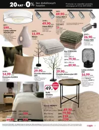 Gazetka promocyjna Agata Meble - Gazetka - ważna od 30.11 do 30.11.2024 - strona 10 - produkty: Koc, Stolik, Kosz, Poszewka, Wazon, Silan, Bateria, Lampa, Lampa stołowa, Dywan, Listwa