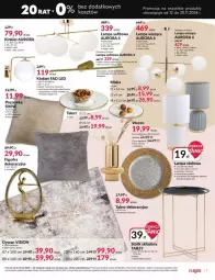 Gazetka promocyjna Agata Meble - Gazetka - ważna od 30.11 do 30.11.2024 - strona 14 - produkty: Stolik, Wazon, Talerz, Lampa sufitowa, Lampa, Lampa stołowa, Lampa wisząca, Fa