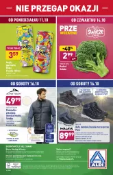 Gazetka promocyjna Aldi - Katalog spożywczy - Gazetka - ważna od 16.10 do 16.10.2021 - strona 25 - produkty: Por, Buty, O nas, Tera, Kamizelka, Napój gazowany, Biuro, Napój