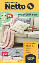 Gazetka promocyjna Netto - Od Czwartku Przemysłowa - Gazetka - ważna od 08.10 do 08.10.2025 - strona 1 - produkty: Koc, Poduszka dekoracyjna, Poduszka, Dywan, Fa