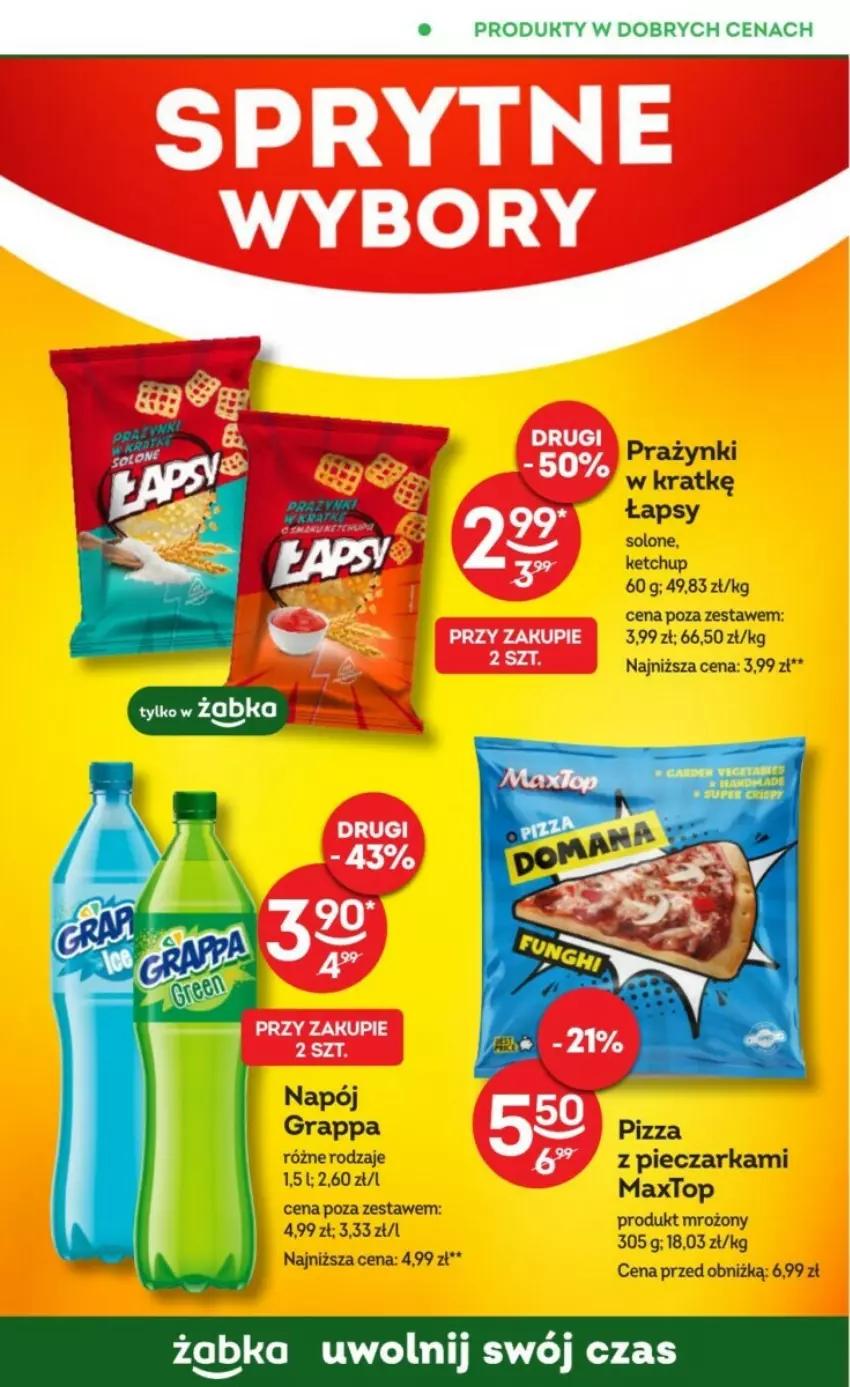 Gazetka promocyjna Żabka - ważna 17.01 do 30.01.2024 - strona 24 - produkty: Gra, Grappa, Ketchup, Napój, Piec, Pieczarka, Pizza, Top