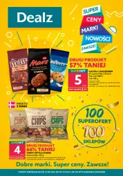 Gazetka promocyjna Dealz - Setki super okazji na 100. sklepów! - sprawdź ofertę! - Gazetka - ważna od 22.10 do 22.10.2021 - strona 1 - produkty: Ciastka, Chipsy, Bounty, Twix, Mars
