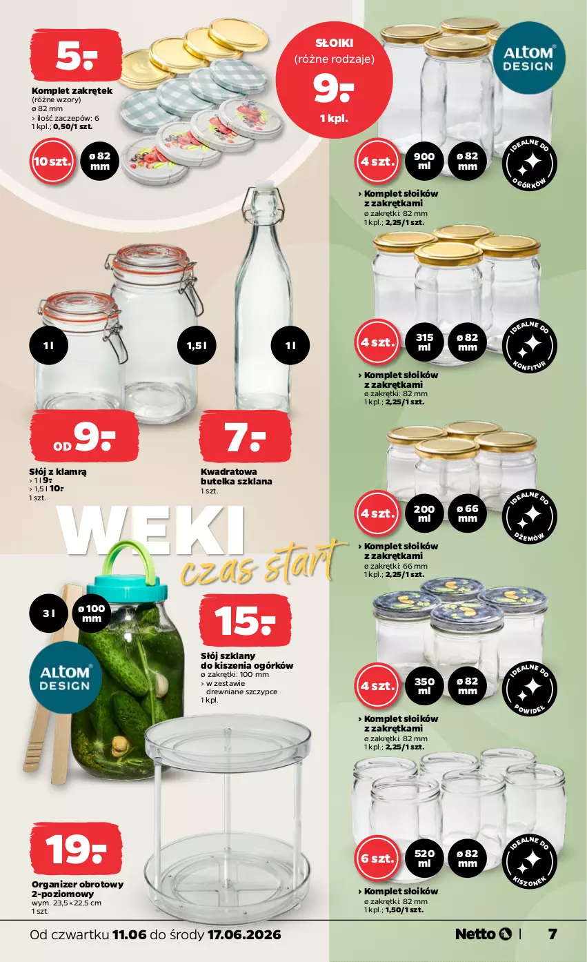 Gazetka promocyjna Netto - Od Czwartku - ważna 11.06 do 17.06.2026 - strona 7 - produkty: LANA, Organizer, Szczypce
