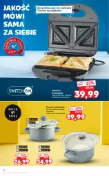 Gazetka promocyjna Kaufland - OFERTA TYGODNIA - Gazetka - ważna od 30.06 do 30.06.2021 - strona 40 - produkty: Garnek, Opiekacz do kanapek