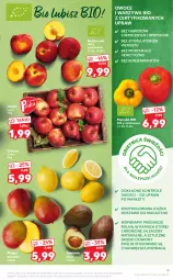 Gazetka promocyjna Kaufland - OFERTA TYGODNIA - Gazetka - ważna od 30.06 do 30.06.2021 - strona 9 - produkty: Warzywa, Ser, Rama, Papryka, Cytryny, Owoce, Mango, Nektar, Jabłka