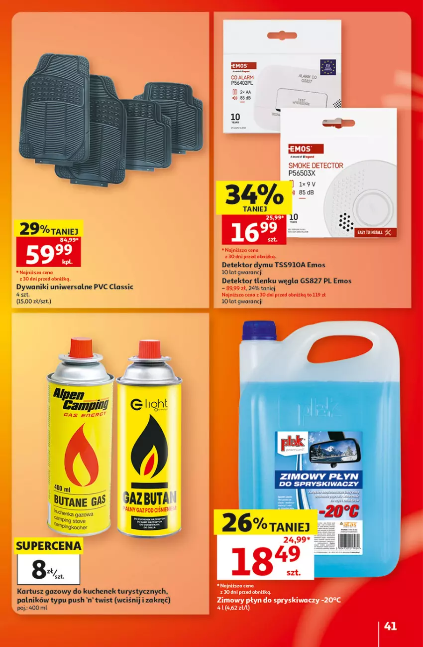 Gazetka promocyjna Auchan - 30 Lat Hipermarket - ważna 01.10 do 07.10.2026 - strona 41 - produkty: Dywan, Dywanik, Płyn do spryskiwaczy, Tusz