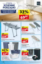 Gazetka promocyjna Auchan - 30 Lat Hipermarket - Gazetka - ważna od 07.10 do 07.10.2026 - strona 34 - produkty: Sok, Por, Deska do prasowania, Kosz na bieliznę, Kosz, Pojemnik, Torba, Suszarka, Fa
